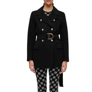 Geovial Double-Breasted Wool Coat